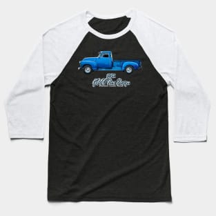 1952 GMC New Design Stepside Pickup Truck Baseball T-Shirt